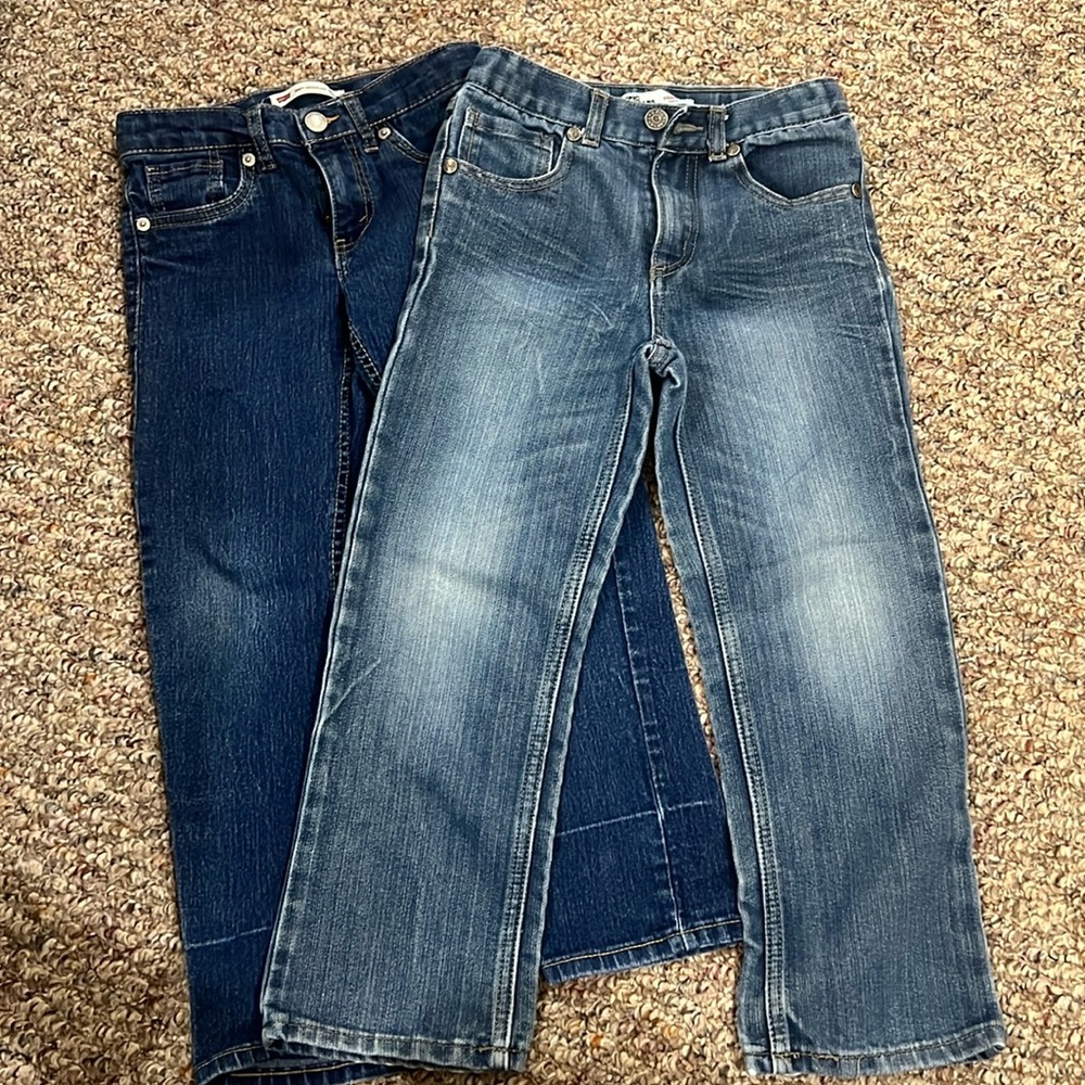 Boys size 7 regular jeans Bundle